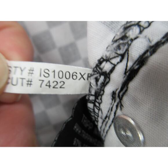 NWT Tripp NYC Daang Goodman Plus Size 28 Checkerboard Skinny Pants HOT TOPIC - Picture 15 of 16